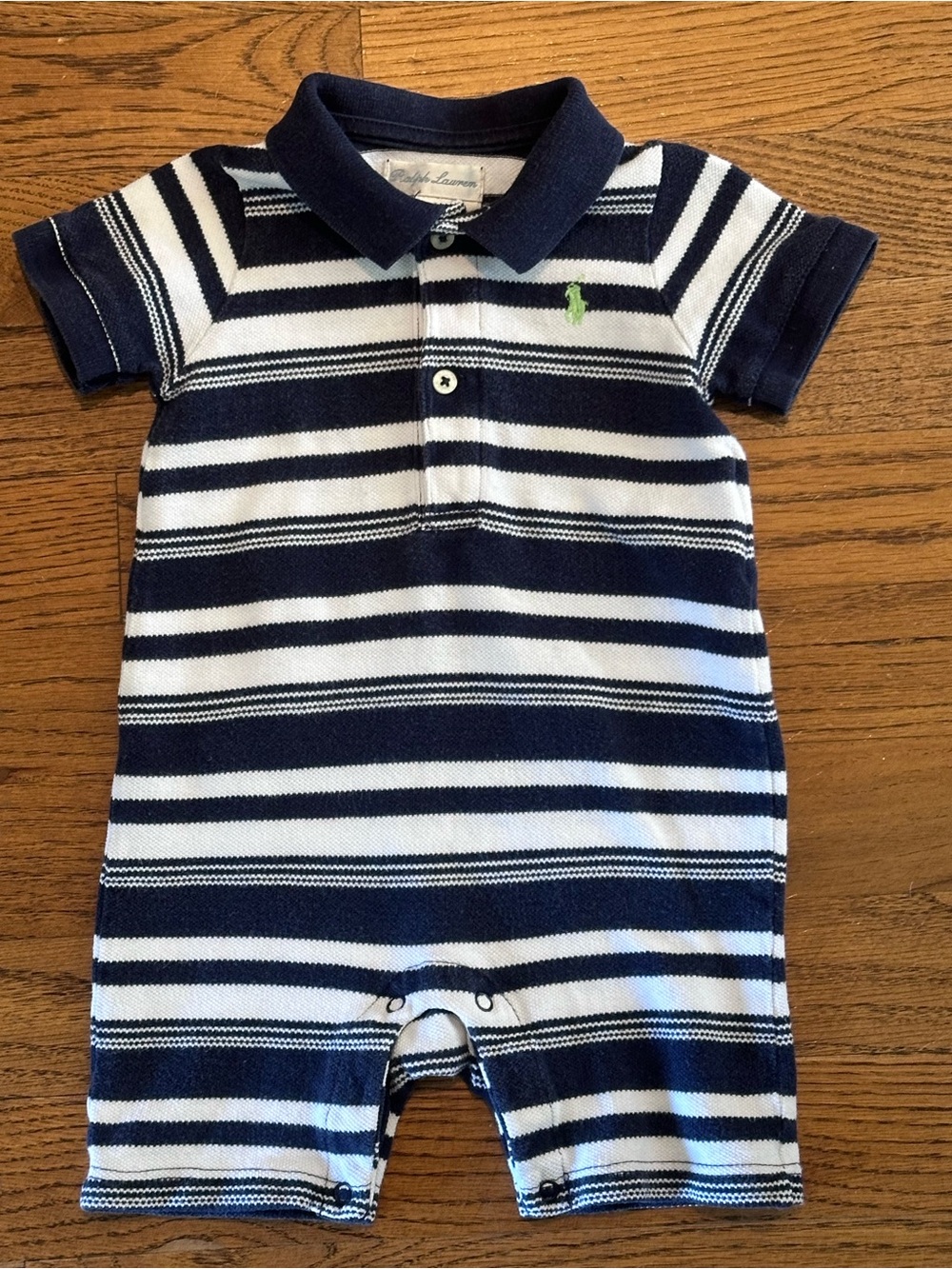 🇺🇸 RALPH LAUREN Baby Boy Romper Shortall